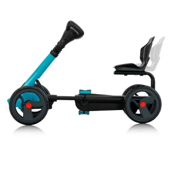 Rollplay Flex Kart XL Pedal Ride-On - Teal image {3}