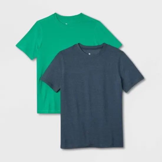 Boys' 2pk Core Short Sleeve T-Shirt - All in Motion&trade; image {5}