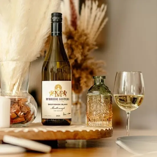 McBride Sisters Sauvignon Blanc White Wine - 750ml Bottle image {4}