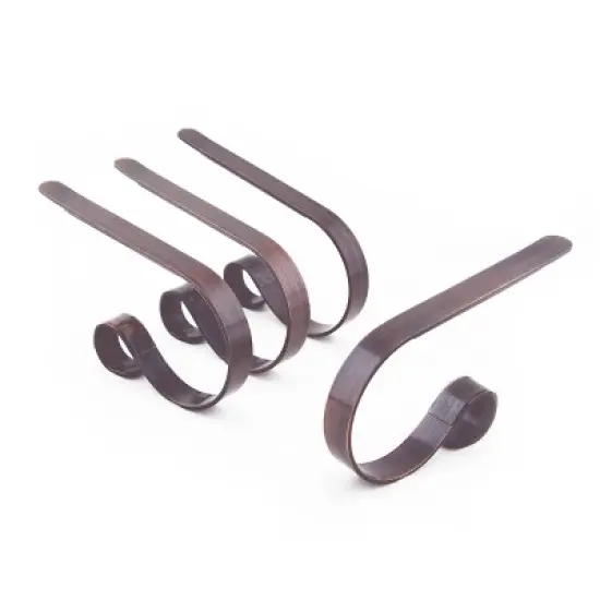 Original MantleClip 4pk Christmas Stocking Holder image {2}