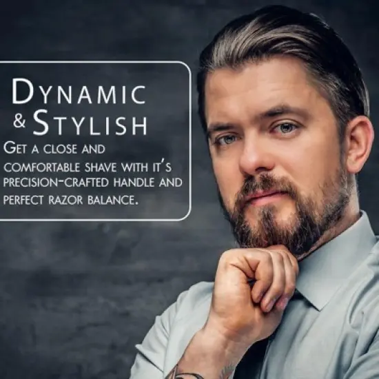 L3 - Level 3 Turkish Razor - Rust Free Straight Edge Razor (White) image {5}