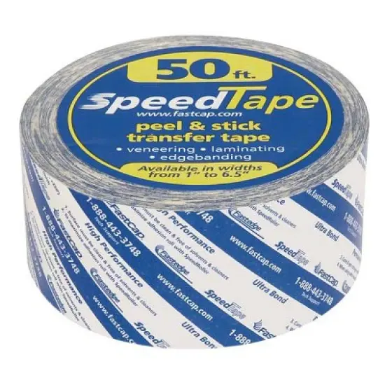 Fastcap  Double Sided Tape,16 11/16 yd L,2" W STAPE.2"X50' image {1}