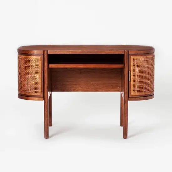 Portola Hills Caned Desk - Threshold&trade; designed with Studio McGee image {2}