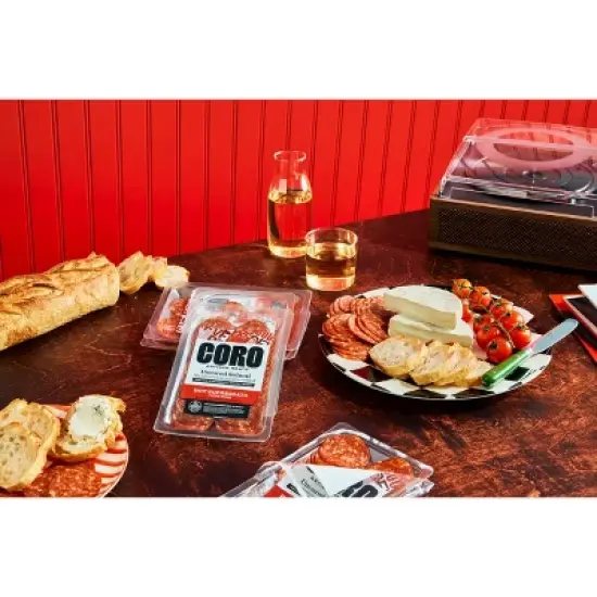 Coro Foods Uncured Hot Sopressata Salami - 3oz image {1}