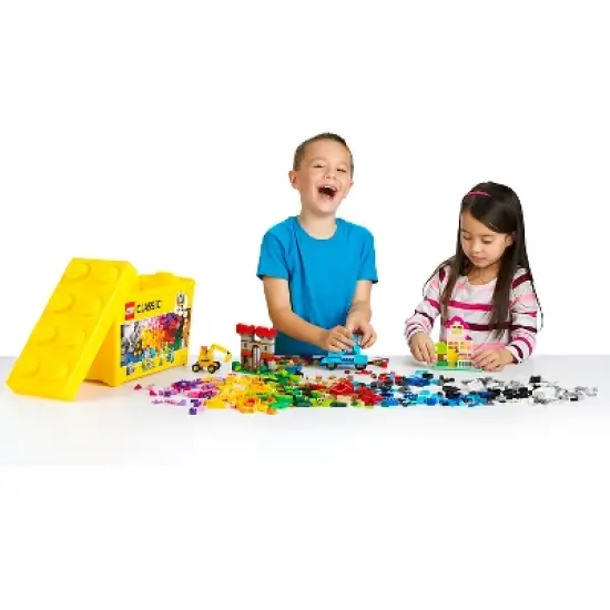 LEGO Classic Large Creative Brick Box Build Your Own Creative Toys, Kids Building Kit 10698 image {10}