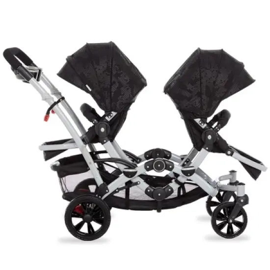 Dream On Me Track Tandem Stroller- Face To Face Edition image {1}