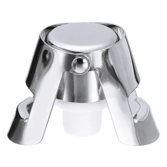 Unique Bargains Reusable Vacuum Stainless Steel Wine Stoppers for Champagne Beer image {4}