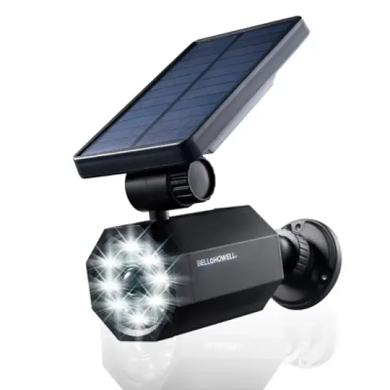 Bell + Howell Bionic Spotlight Deluxe Solar Powered Motion Activated Outdoor Security Light image {1}