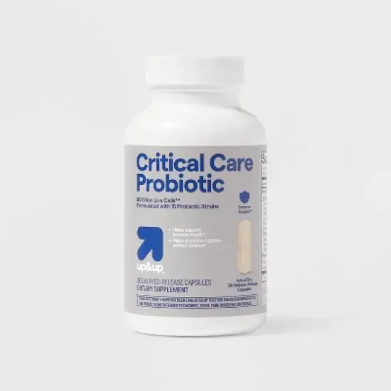 Critical Care Probiotic Capsules - 30ct - up&up&trade; image {4}