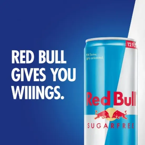 Red Bull Sugar Free Energy Drink - 12 fl oz Can image {3}