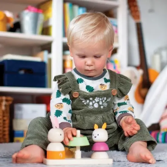 Bigjigs Toys Wooden Forest Stacker image {2}