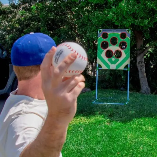 GoSports Pro Pitch Challenge Baseball Toss Toy Game Set - 16pc image {4}