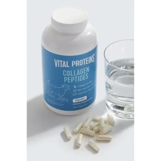 Vital Proteins Collagen Peptides Dietary Supplement Capsules - 360ct image {4}