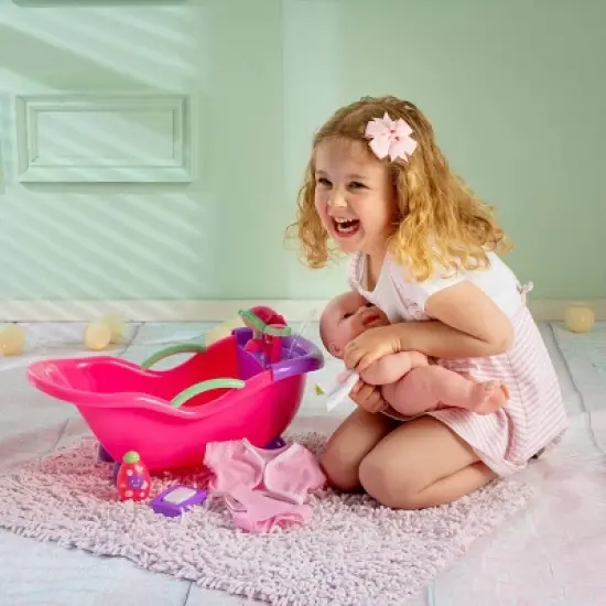 JC Toys For Keeps! Baby Doll Bath Tub with Accessories image {3}