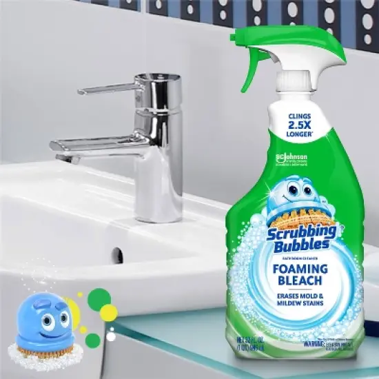 Scrubbing Bubbles Foaming Bleach Bathroom Cleaner Trigger Bottle - 32oz image {1}