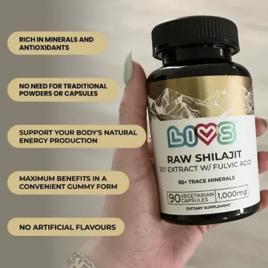 LIVS Raw Shilajit image {3}