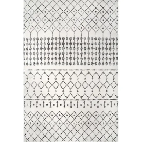 nuLOOM Zola Geometric Moroccan Area Rug image {9}