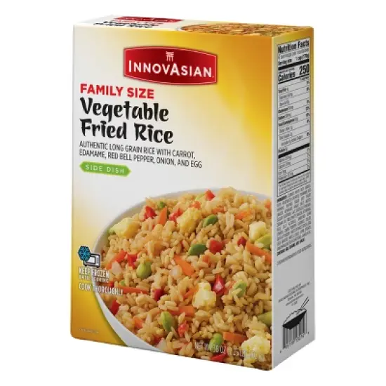 InnovAsian Frozen Family Size Vegetable Fried Rice - 36oz image {4}