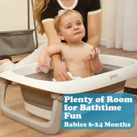 Primo SquishSplash - Collapsible Bath and Folding Bath Stand image {3}