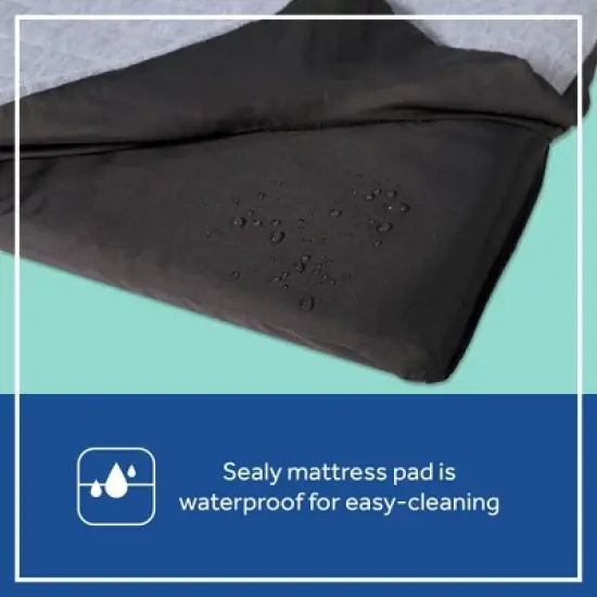 Sealy Cozy Soft Breathable Lightweight Bassinet - Gray image {10}