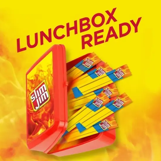 Slim Jim Plain Meat Sticks - 7.28oz/26ct image {4}