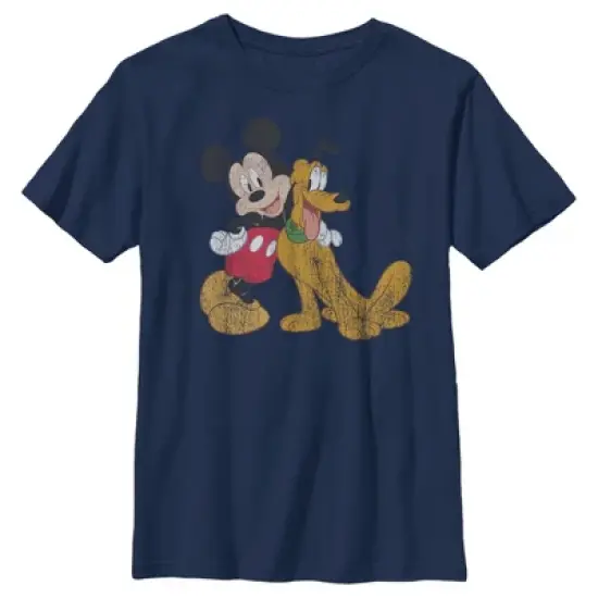 Boy's Disney Mickey and Pluto T-Shirt image {3}