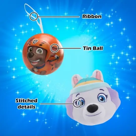 PAW Patrol MiraBall, 3-in-1 Surprise, Blind Box Toys for Kids - Collectable Characters from TV Shows - Metal Ball, Plush, Stickers, White Ribbon image {6}