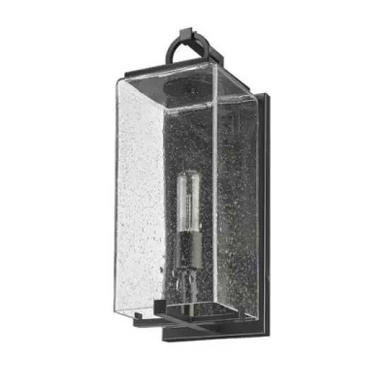 Sana Collection Outdoor Fixture - Black Aluminum, Dimmable, 1 Bulb, 100W, Wet Rated image {2}