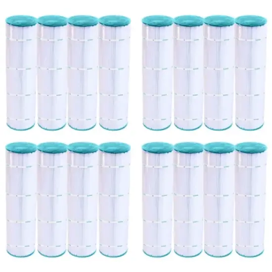 Hurricane 16 Pack HF7489-04 Advanced Pool Filter Cartridge for PA112, Unicel C-7489, Filbur FC-1275, Hayward Super-Star-Clear C-4500, C-4520, CX875XRE image {6}