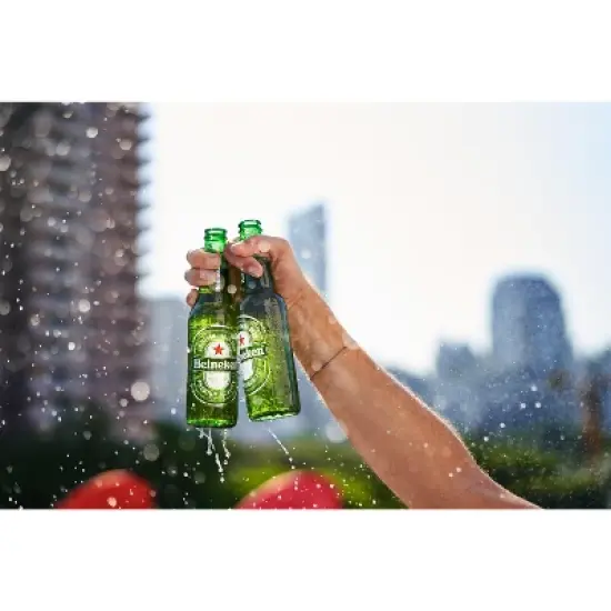 Heineken Original Lager Beer - 12pk/12 fl oz Bottles image {3}