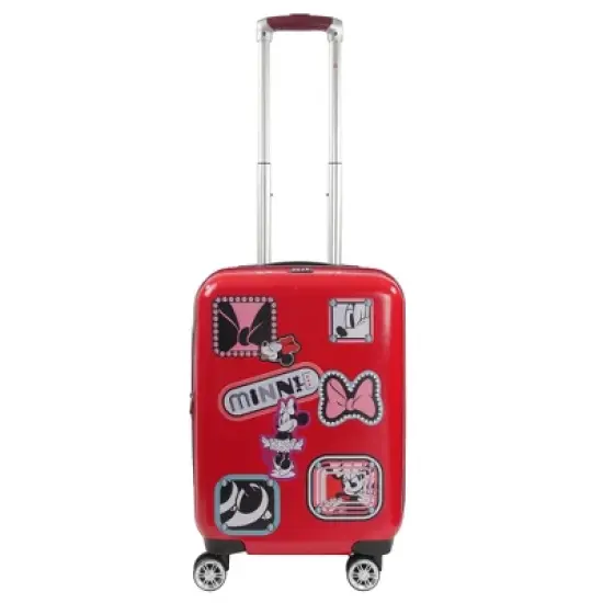 Disney Ful Minnie Mouse Patch 22 in spinner luggage, Red image {1}