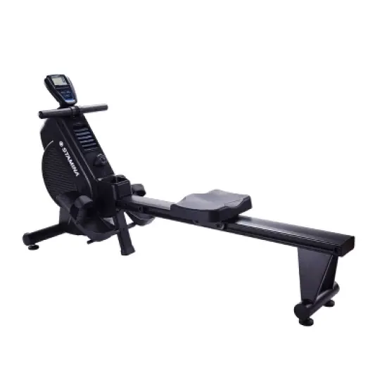 Stamina DT 397 Rowing Machine Rower, Dual Technology Combines Magnetic & Air Resistance, Includes Two Expert Guided Online Workouts image {4}