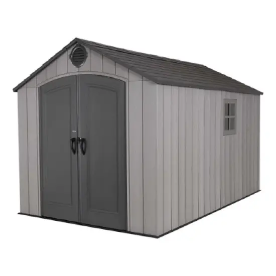 Lifetime Rough Cut Outdoor Storage Shed image {11}