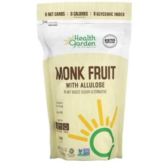 Health Garden, Monk Fruit with Allulose, 16 oz image {2}