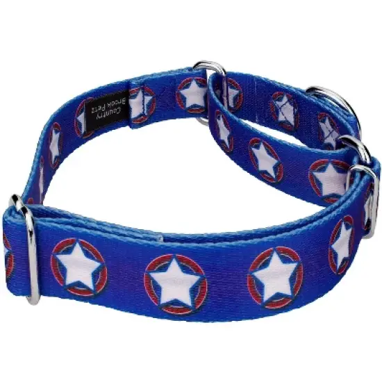 Country Brook Petz - American Stars Martingale Dog Collar image {2}