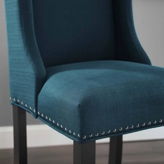 Baron Upholstered Fabric Counter Height Barstool - Modway image {6}