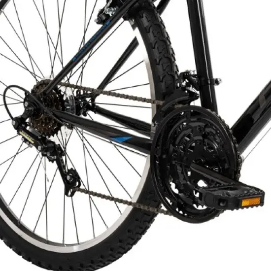 Huffy Alpine Mountain Bike - 26&rdquo; Wheels - 15 Speeds - Black image {6}