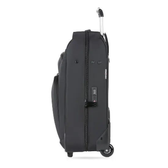 SWISSGEAR Zurich Garment Bag - Black: Softside Spinner Luggage image {3}