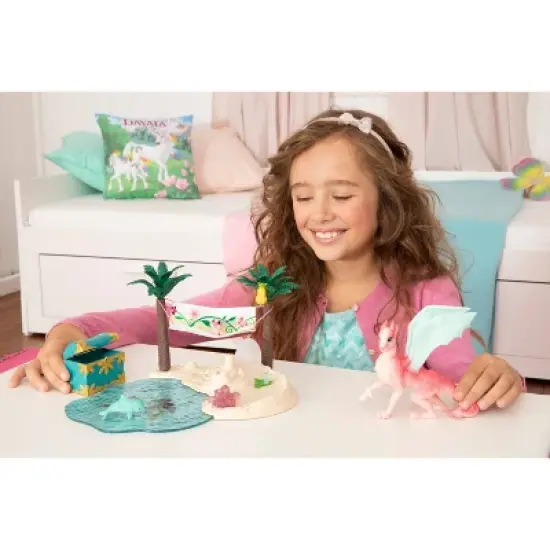 Schleich Dragon Island with Treasure image {1}