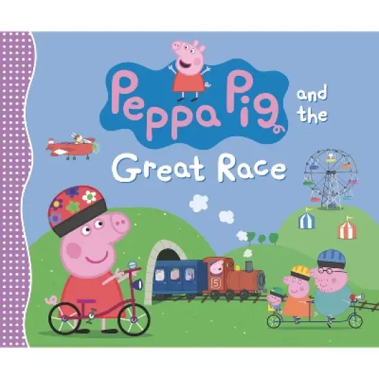 Peppa Pig and the Great Race - by  Candlewick Press (Hardcover) image {1}