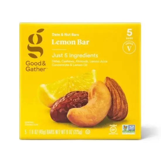 Lemon Nutrition Bars - 5ct - Good & Gather&trade; image {3}