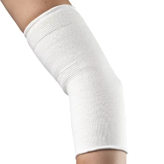 OTC Elbow Sleeve, Pullover Support, Knit Elastic, White image {3}