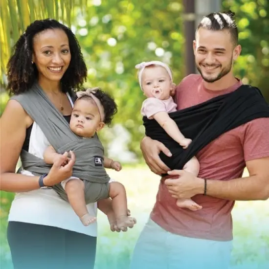 Baby K'tan Pre-Wrapped Ready To Wear Baby Carrier: Original Cotton image {4}