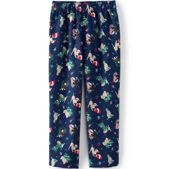 Lands' End Kids Flannel Pajama Pants image {9}