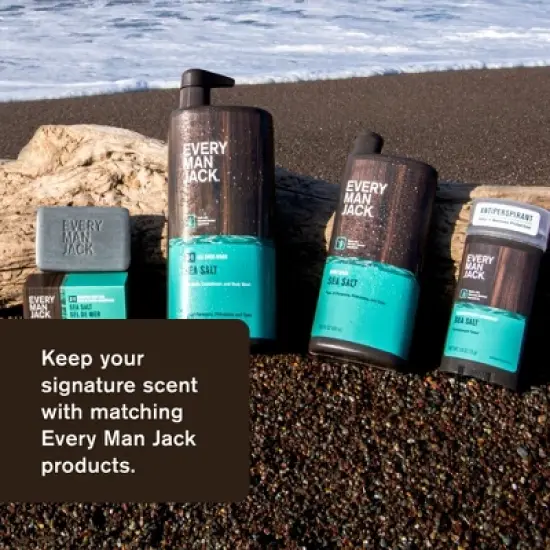 Every Man Solid Deodorant Jack Sea Salt + Citrus - 3oz image {8}