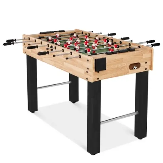 Best Choice Products 48in Competition Sized Foosball Table for Home, Game Room w/ 2 Balls, 2 Cup Holders image {10}