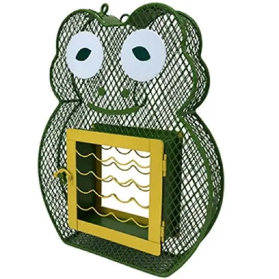 Heath Outdoor Products Frog Suet and Seed Feeder - Green/Yellow image {2}