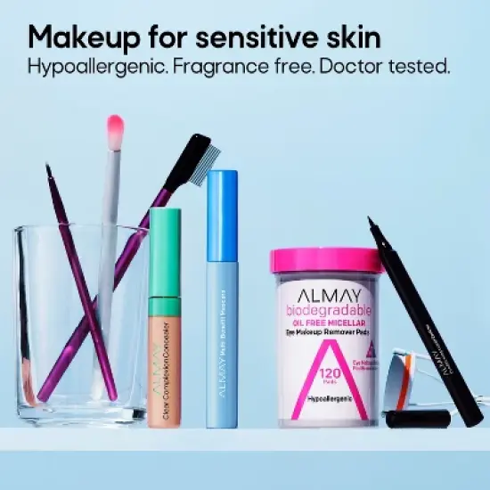 Almay Multi-Benefit Mascara - Keratin Infused - 0.24 fl oz image {7}