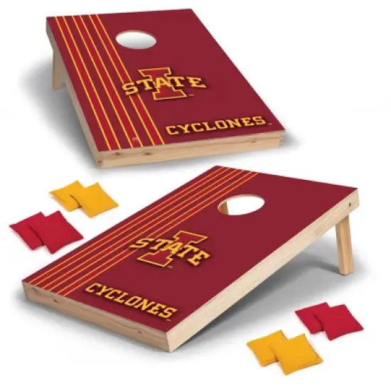 NCAA Iowa State Cyclones 2'x3' Wood Cornhole Set image {6}