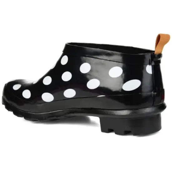 Journee Collection Womens Rainer Block Heel Rain Boots image {6}